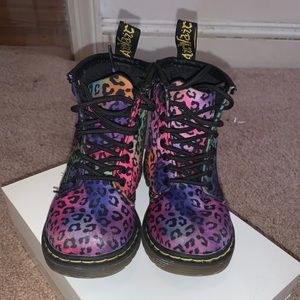 Little Girls Sz 7 Multi Color Dr. Martens